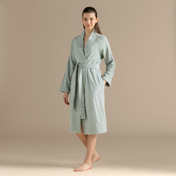 Chakra Derin Bamboo Unisex Bathrobe Multi Color