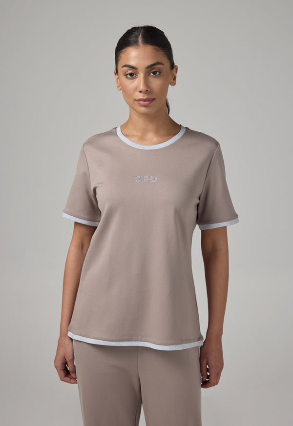 Choice Short Sleeve Contrast T-Shirt Vison