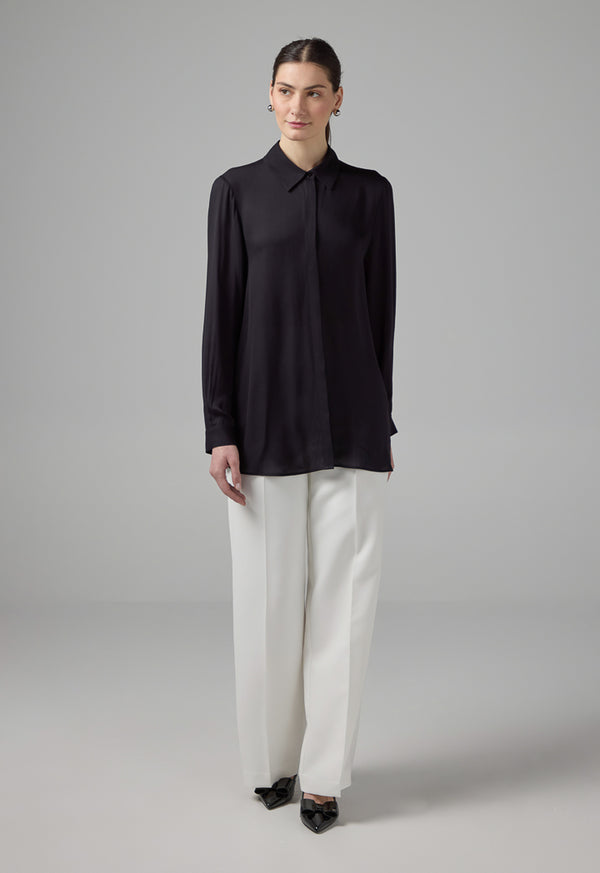 Choice Basic Long Sleeve Shirt Black