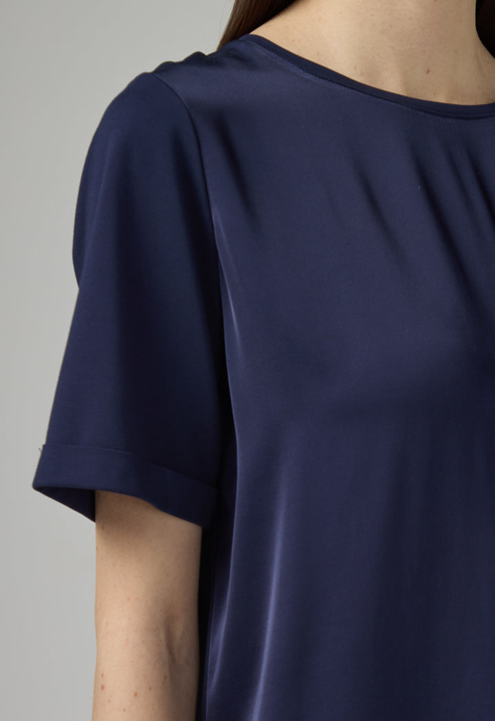 Choice Short Sleeve Basic T-Shirt Navy