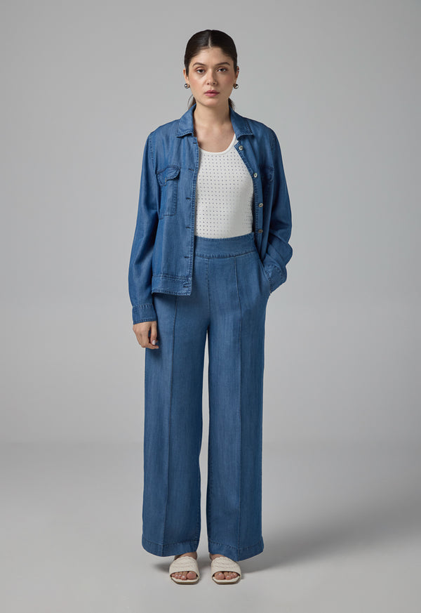 Choice Sleeveless Crystal Embellished Knitted Top Off White