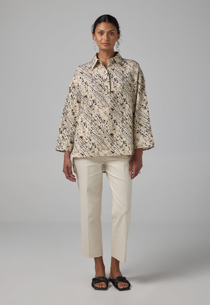 Choice Printed Drop Shoulder Shirt Multi Color