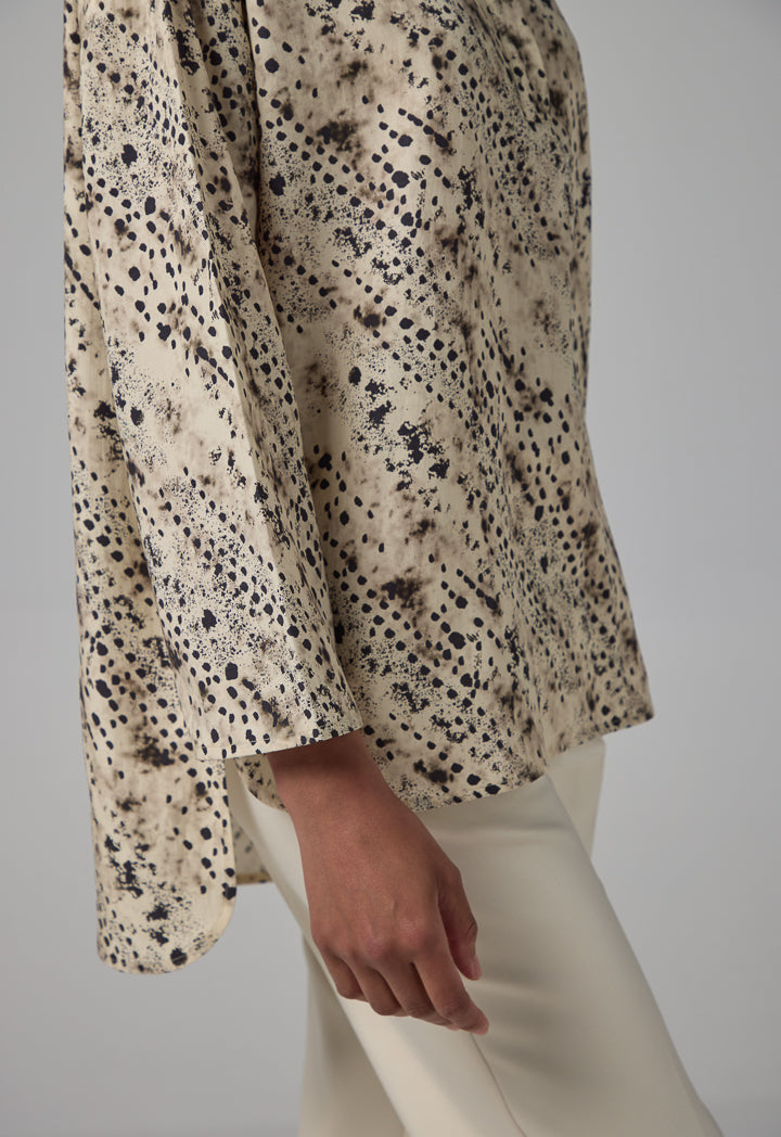 Choice Printed Drop Shoulder Shirt Multi Color