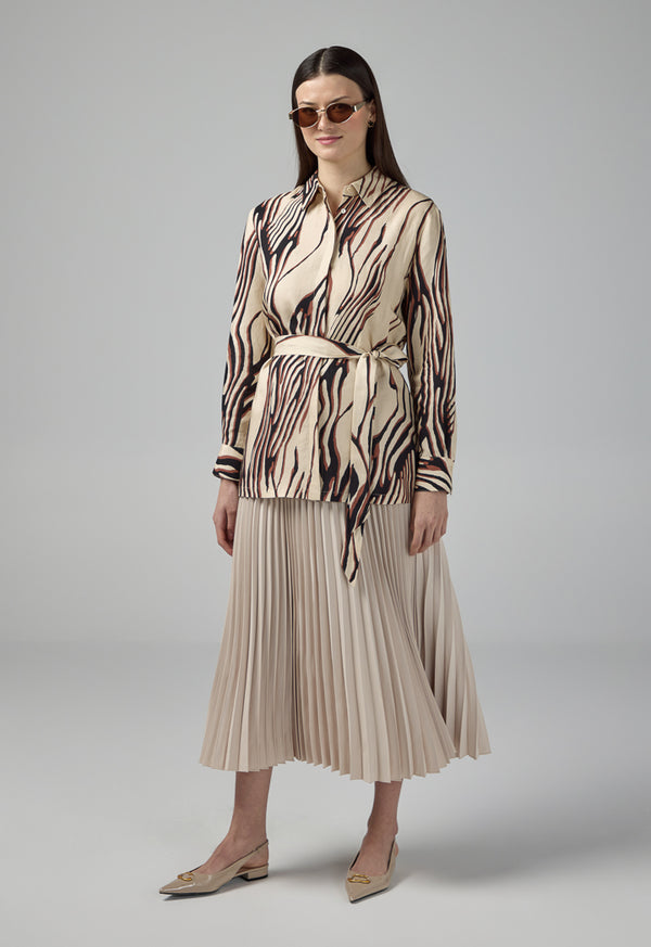 Choice Printed Long Sleeves Shirt Multi Color