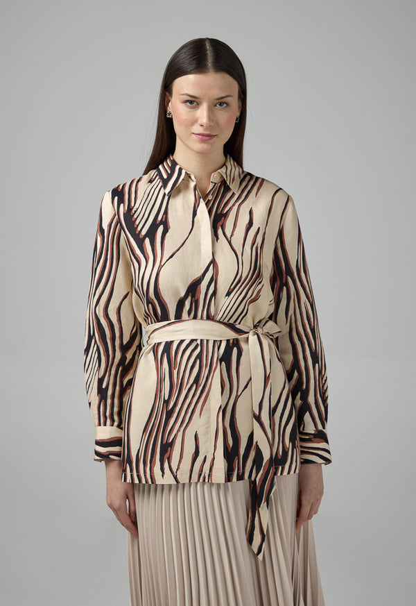 Choice Printed Long Sleeves Shirt Multi Color