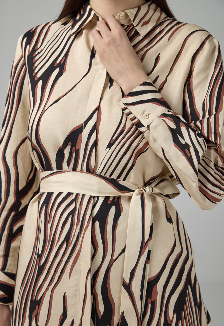 Choice Printed Long Sleeves Shirt Multi Color