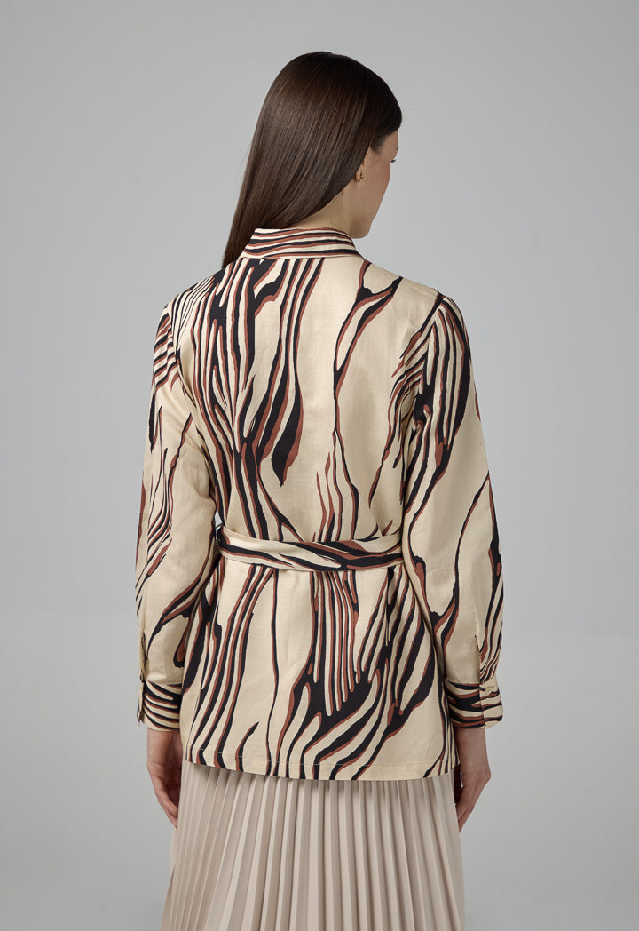 Choice Printed Long Sleeves Shirt Multi Color