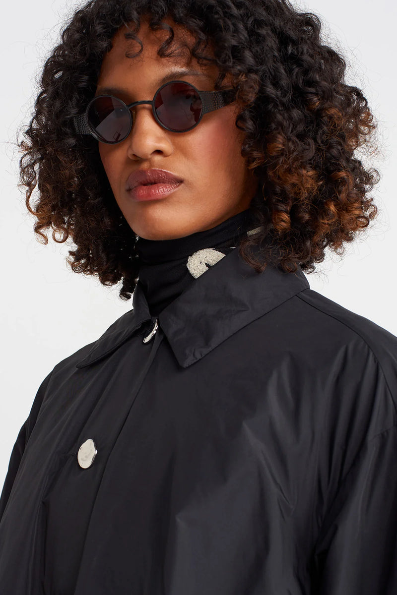 NU Taffeta Puffer Jacket Black