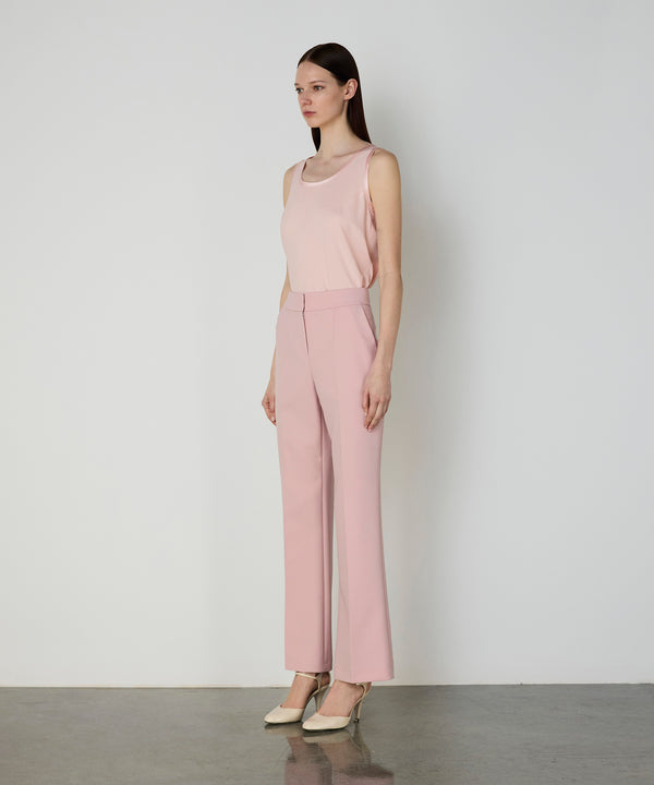 Machka Wool Blend Trousers Powder