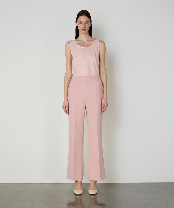 Machka Wool Blend Trousers Powder