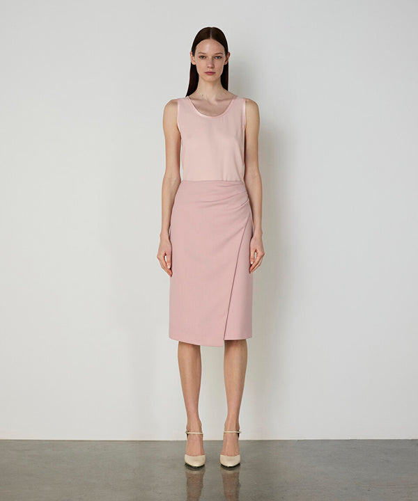 Machka Draped Skirt Powder