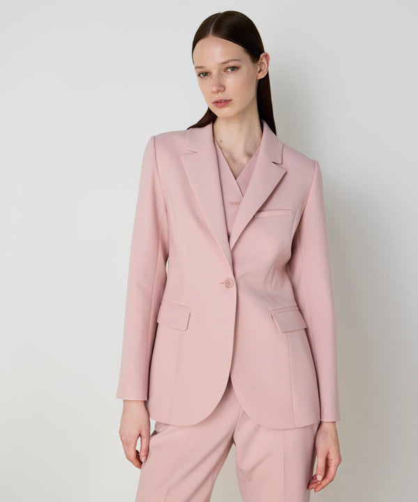 Machka Wool Blend Blazer Powder