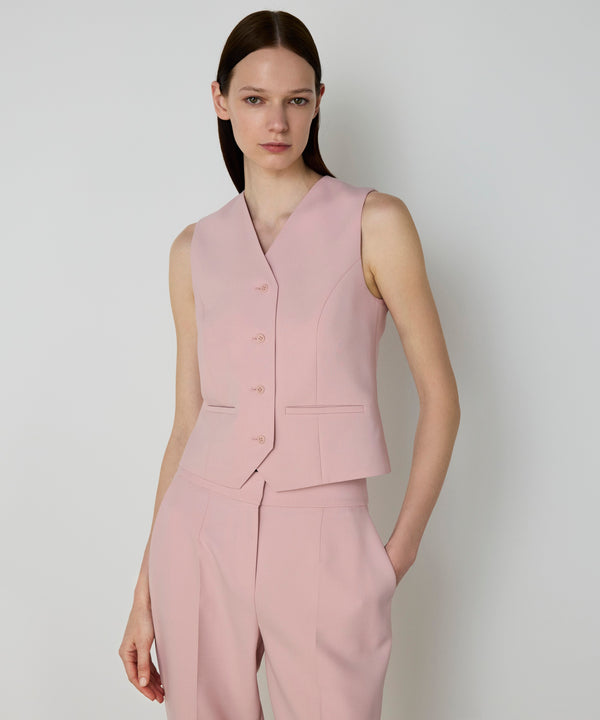 Machka Slim Fit Vest Powder