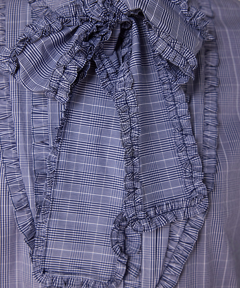 Machka Midi Pencil Skirt Navy