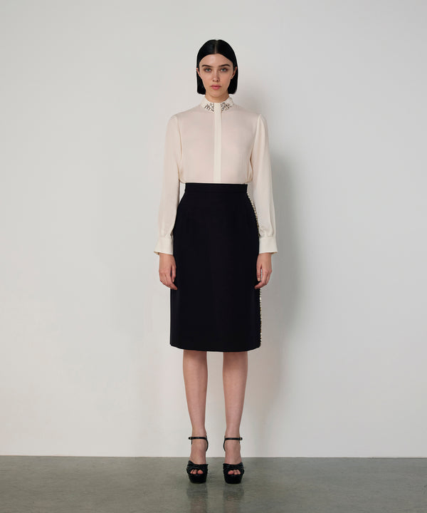 Machka Embellished Skirt Black