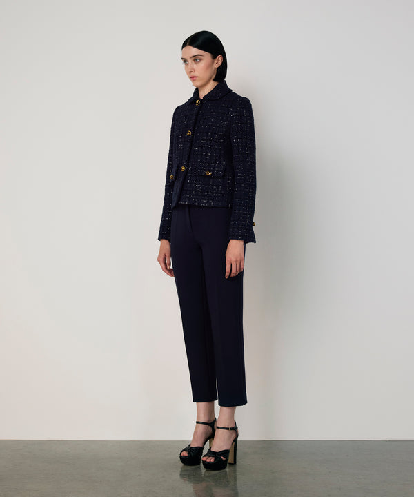 Machka Sequined Jacket Indigo