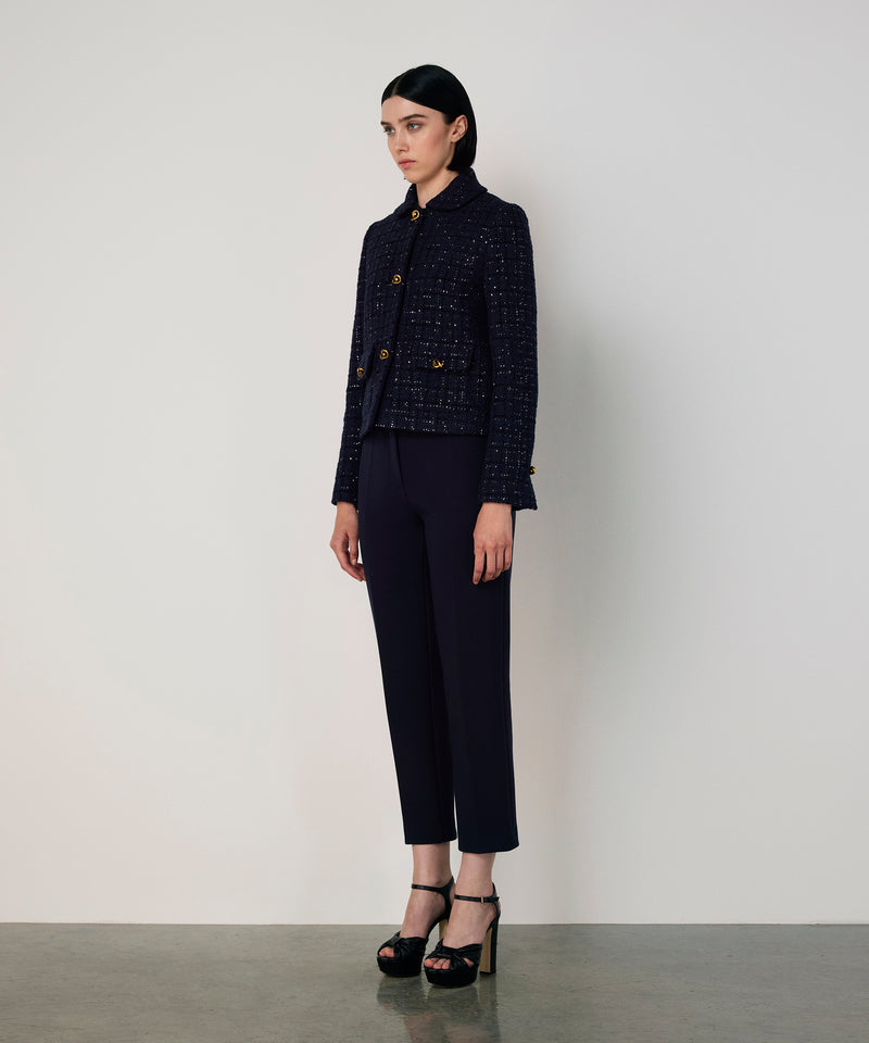 Machka Sequined Jacket Indigo