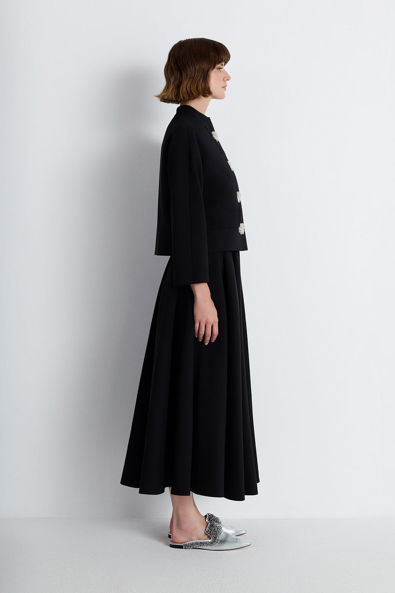 Nean Midi Skirt Black