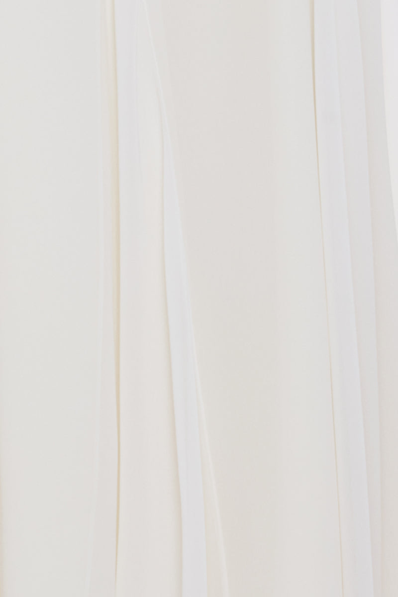 Setre Relaxed Cut Midi Length Skirt Ecru