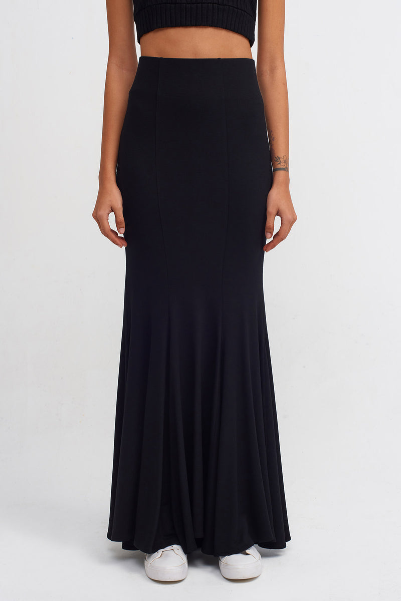 NU Lounge Mermaid Skirt Black