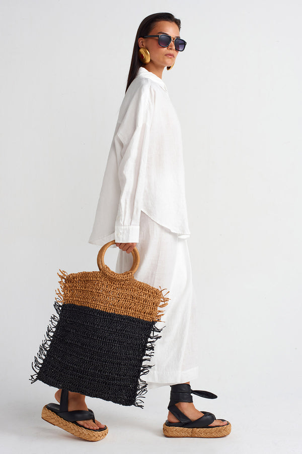 NU Linen Shirt Off White