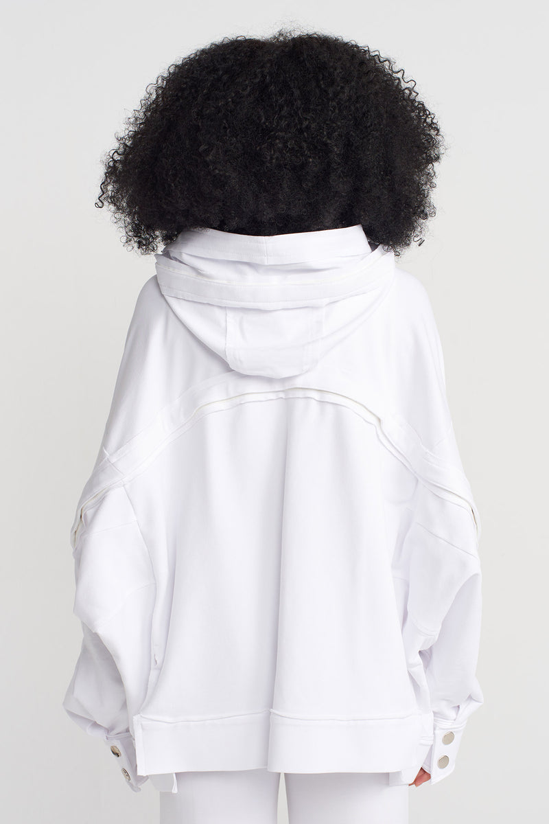 NU Pocket-Detail Jacket Off White