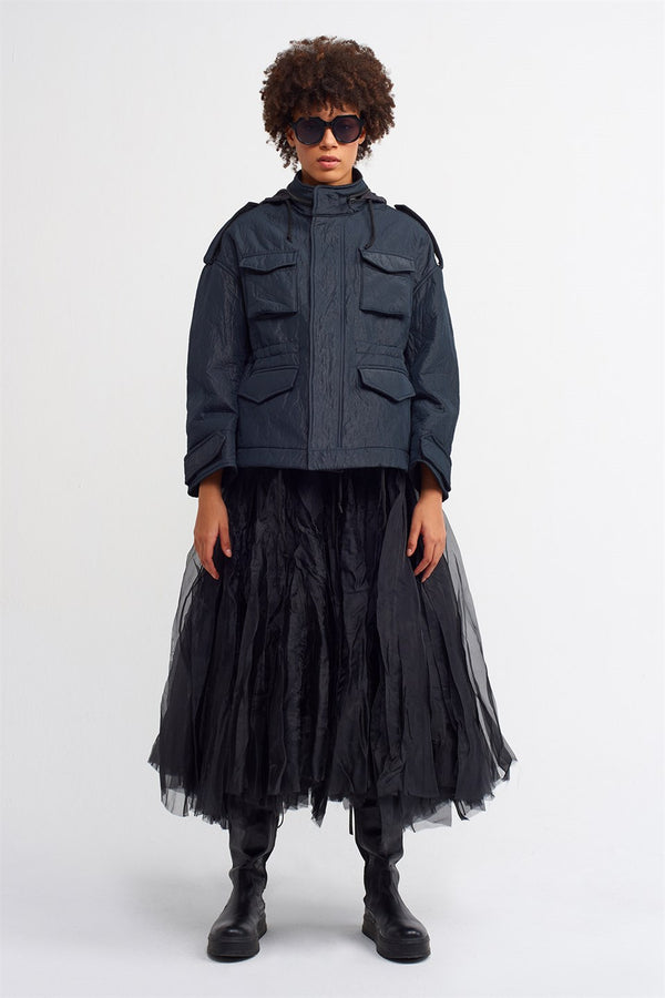 NU Four-Pocket Jacket Black